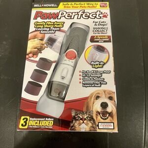 Bell & Howell PawPerfect Pet Nail Trimmer | As Seen On TV | #2337 | New Open Box